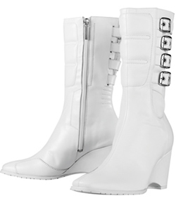 Icon Bombshell White Boots 